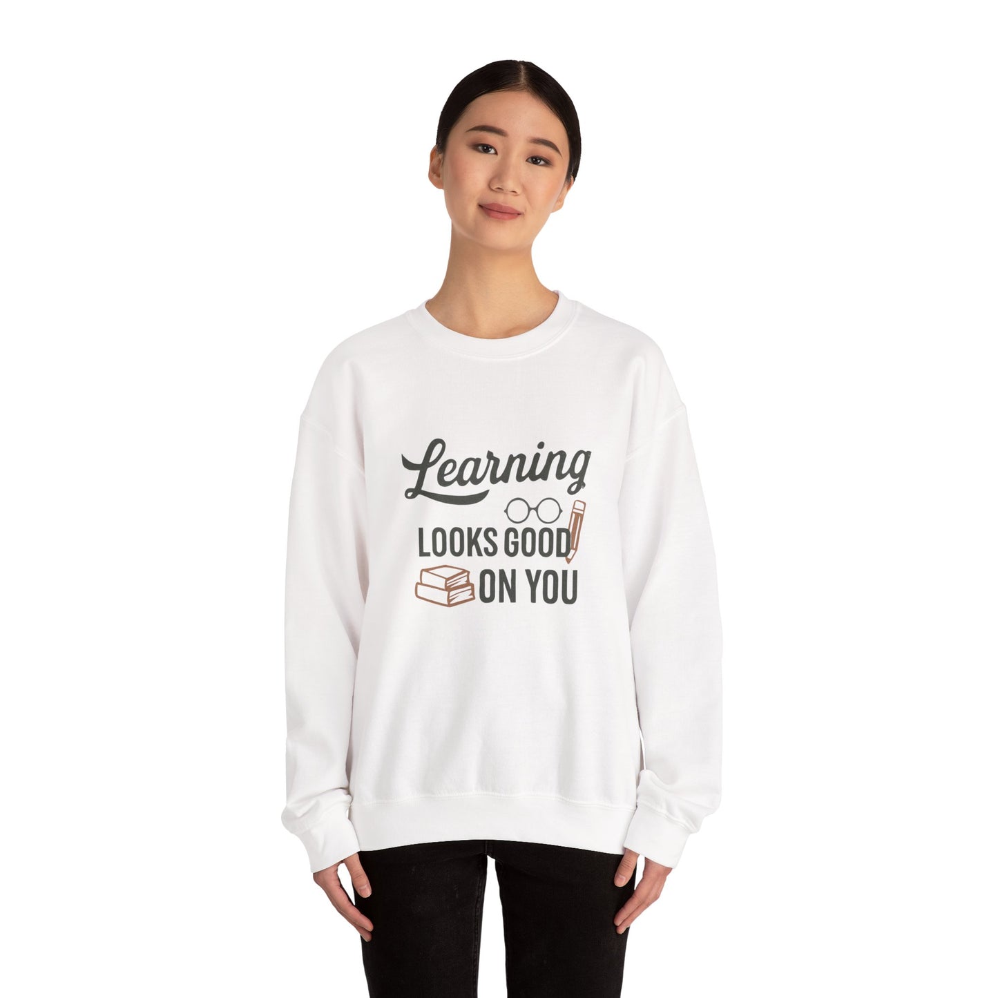 Cozy Teacher Crewneck Sweatshirt