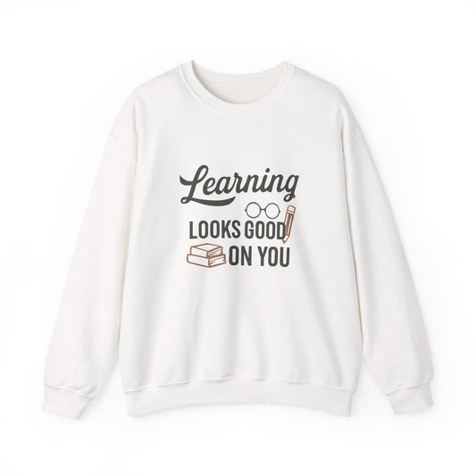 Cozy Teacher Crewneck Sweatshirt
